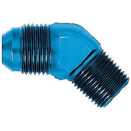 Homewardbound Black -6 Male 0.25 NPT 45 deg Adapter HO3090388